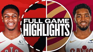 RAPTORS at CAVALIERS  FULL GAME HIGHLIGHTS  November 24 2024 [upl. by Narmis]