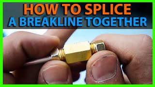 How To Splice a Brake Line Using a Double Flare Union [upl. by Aihtak]