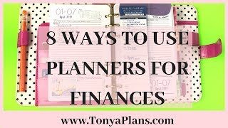 8 Ways To Use A Planner For Your Finances [upl. by Auroora674]