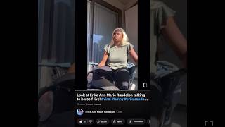 Look at Erika Ann Marie Randolph talking to herself shorts viral funny erikarandolph beyonce [upl. by Moyra]