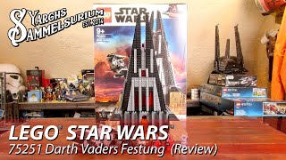 Review LEGO Star Wars RO 75251  Darth Vaders Festung  Vaders Castle  Teil 2 deutsch [upl. by Hotze]