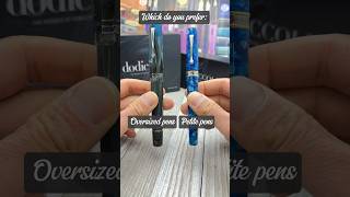 Leonardo Dodici vs La Piccolina fountain pen size comparison [upl. by Haibot]