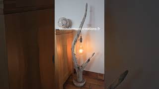 Tuto grande lampe en bois flotté [upl. by Kylen552]