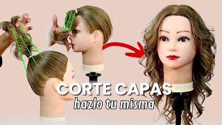 🔴 COMO HACER UN CORTE BOB CON COLETAS ►  HAZLO TU MISMA [upl. by Previdi305]