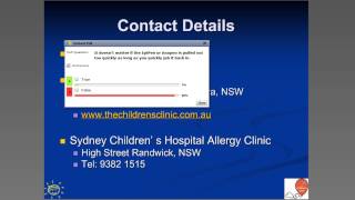 Webinar  Emergency Management of Anaphylaxis 12 MAY 2014 [upl. by Joete63]