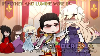 If aether and lumine were in cinderella but aether was the stepmother 😨😰🧍🏻‍♀️  very lazy [upl. by Siusan408]