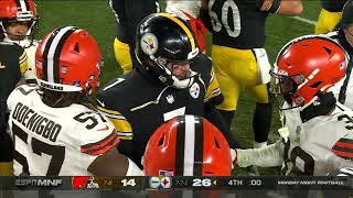 Ben Roethlisbergers final snap in Heinz field Raising hands [upl. by Aime804]