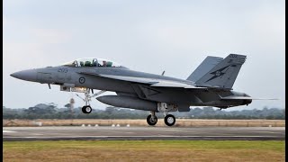 Williamtown 2010  RAAF Super Hornets amp F111 [upl. by Alahcim862]