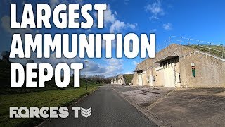 Inside DM Kineton Western Europe’s LARGEST Ammunition Depot  Forces TV [upl. by Lamp645]