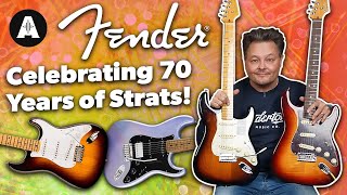 Celebrating the 70th Anniversary of the Fender Stratocaster [upl. by Eerpud]