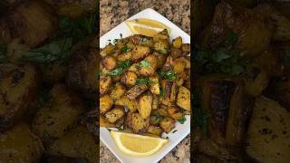 How to Make Greek Lemon Potatoes recipe potatorecipe sidedish food easyrecipe [upl. by Rimaa95]