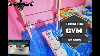 Como hacer tu propio GYM en casa  GYM Casero Nivel México [upl. by Eerak968]