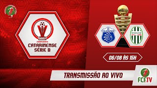 AO VIVO  GUARANI X METROPOLITANO  CAMPEONATO CATARINENSE SÉRIE B 2023 [upl. by Girovard577]