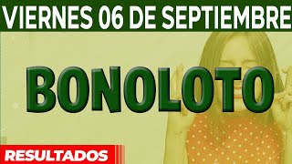 Resultado del sorteo Bonoloto del Viernes 6 de Septiembre del 2024 [upl. by Gunas587]