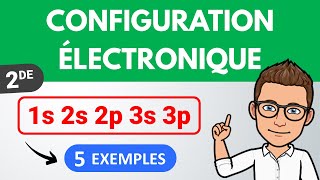 Comment écrire une CONFIGURATION ÉLECTRONIQUE   Seconde  PhysiqueChimie [upl. by Lerraj]