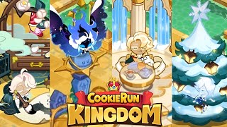 All 6 Super Epic Cookies Exclusive Decor Animations I Cookie Run Kingdom [upl. by Tija]