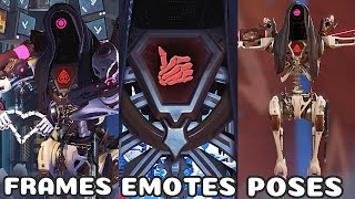 Frames Emotes and Poses with Pathfinder’s Reaper’s Path Skin  Apex Legends 4K60Hz [upl. by Dlorrej]