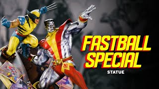 NEW Wolverine amp Colossus Fastball Special XMen Statue REVEAL [upl. by Yelsiap]