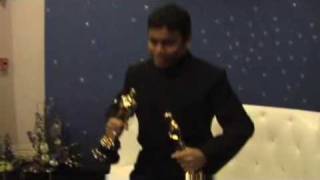 AR RAHMAN Winning OSCAR AWARD FOR JAI HO 2009 [upl. by Nnairol]