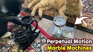 Electromagnetic Perpetual Motion Marble Machines Compared ⭐ Gadgetify [upl. by Aihtennek]