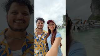 Ham Phi Phi Island Pohoch Gaye 😍🏝️ shorts trendingshorts travel minivlog viral meghachaube [upl. by Enailuj894]