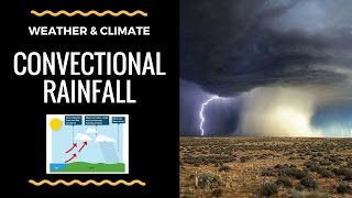 Convectional rainfall  diagram and explanation [upl. by Yared]