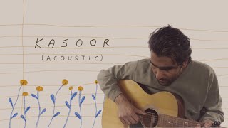 Prateek Kuhad  Kasoor Acoustic Live Performance  Animation Video [upl. by Yttiy]