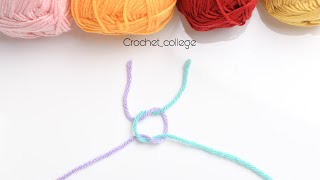 How to Join 2 Yarns with a Magic Knot 🧶⚡️ 3 Different Ways [upl. by Amanda]