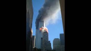 Rare WTC South Tower Plane Impact [upl. by Angadreme]