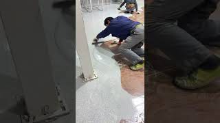 Epoxy floor coating process [upl. by Chlo]