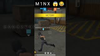 Awm Hacker vs M1 🗿 freefire m1nx m1GANGSTER 100 [upl. by Ellennej]