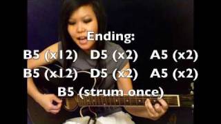 quotCant Be Tamedquot  Miley Cyrus Guitar TutorialChords No Capo [upl. by Nagiem]