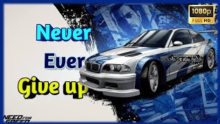 Never Ever Give up 😈  NFS Most Wanted Gameplay 🔥 [upl. by Chrisy]