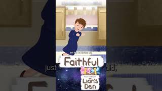 FAITHFUL PRAYER DANIEL DEN OF LIONS · BIBLE STORIES FOR CHILDREN KIDS · ANIMATED CARTOON shorts [upl. by Mohammed]