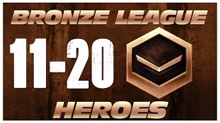 BRONZE LEAGUE HEROES  Episodes 1120  StarCraft 2  Husky [upl. by Oicneconi]