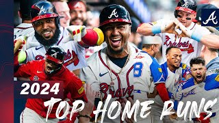 Top Home Runs of 2024  Atlanta Braves [upl. by Gabe]