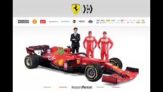 Presentazione della nuova Ferrari SF21 [upl. by Magdaia]