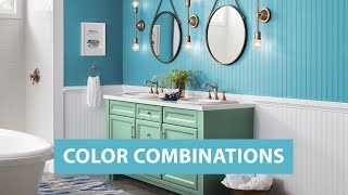 Colors We Love Color Combinations  SherwinWilliams [upl. by Pressey]