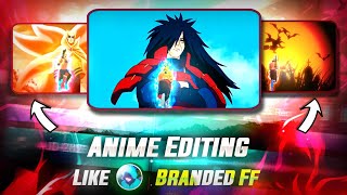 How to Edit Free fire montage Video Like MrBrandedff 😱free fire Video Editing Tutorial🔥 [upl. by Sairahcaz]