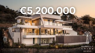 Brand New Modern Villa in Monte Mayor Benahavis Spain  €5200000  Marbella Cribs Group [upl. by Roye]