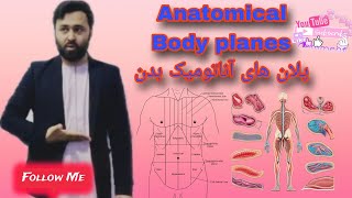 Anatomical body planes 💪پلان های آناتومیکی بدن [upl. by Airres]