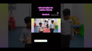 Action words grade 2 Wonders Academy School Pallavaram Chennai education educationacademy [upl. by Keifer]