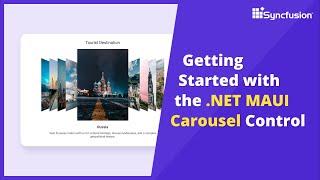 Getting Started with the NET MAUI Carousel Control [upl. by Brick]