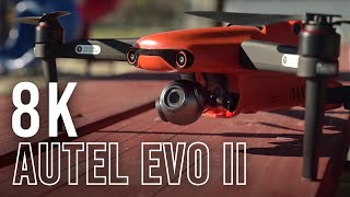 Autel EVO II 8K Drone  Handson Review [upl. by Leuqar]