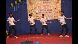 BOLLYWOOD REMIX SONG DANCE  COMMERCE COLLEGE BOYS  52  ANNUAL FUNCTION  18022020 [upl. by Kruger]