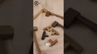 100 brass knobs and long handles cabinetknobs luxuryhardware cabinethandle decorativehardware [upl. by Netsrik]