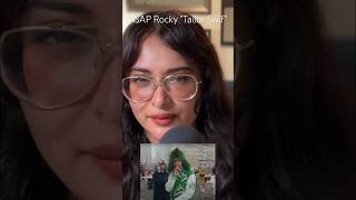 AAP Rocky Releases “Tailor Swif” Reaction [upl. by Bette]