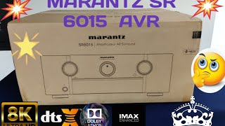 MARANTZ SR6015 AV RECEIVER home theatre amplifier Dolby atmos and DTS X ഹോം തിയേറ്റർ amplifier [upl. by Mllly855]