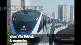 Avisos Sonoros da Linha 15Prata Metrô Padrão 20142017 e 20172019 [upl. by Robert]