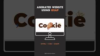 Unveiling the Secrets of Scroll Animation with GSAP  Create Stunning Animated Websites [upl. by Felicle]